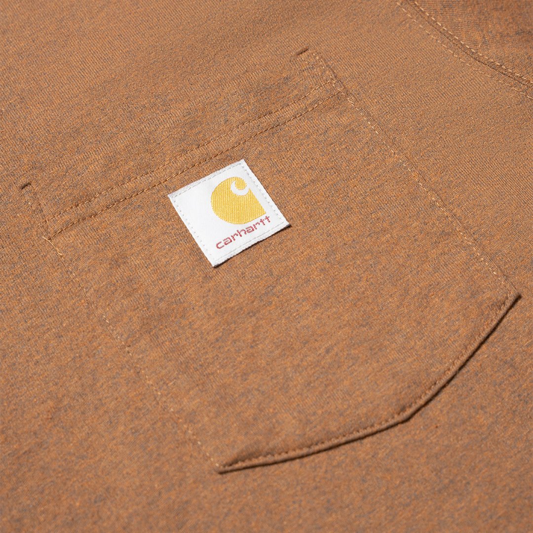 Carhartt K87 Oversized Pocket Tee Brown CARHARTT CARHARTT - originalfook singapore