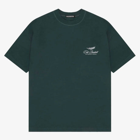Cole Buxton International Embroidery Logo Forest Green Tee - ORIGINALFOOK