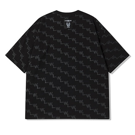 LifeWork Blend Monogram Tee Black LIFEWORK LIFEWORK - originalfook singapore