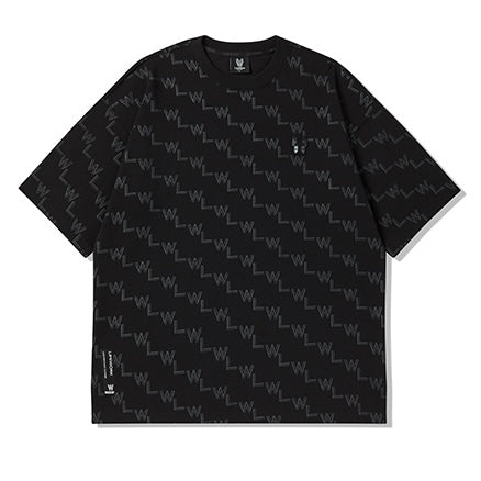 LifeWork Blend Monogram Tee Black LIFEWORK LIFEWORK - originalfook singapore