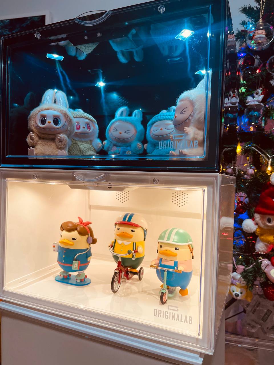 ORIGINALAB Premium LED Display Shoe Box Black/White ORIGINALAB ORIGINALAB - originalfook singapore