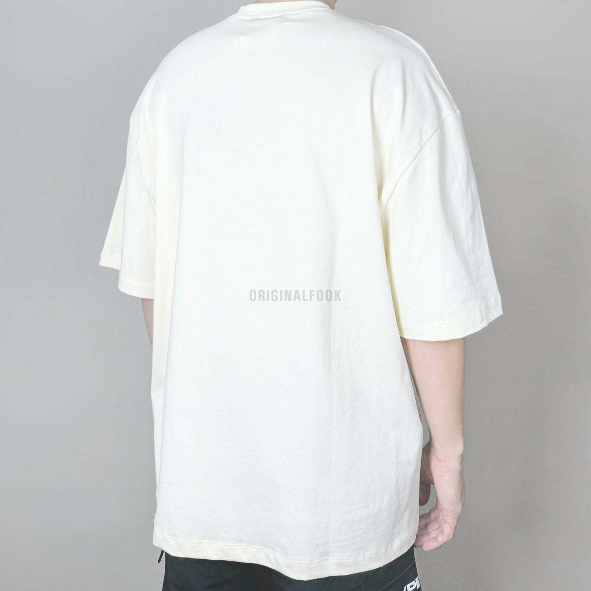MASONPRINCE Classic Spray Logo Tee Cream MASONPRINCE MASONPRINCE - originalfook singapore