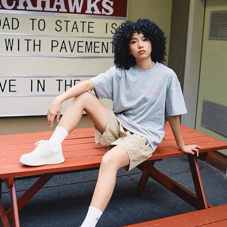 Remedy Embossed Logo Tee Light Grey REMEDY REMEDY - originalfook singapore