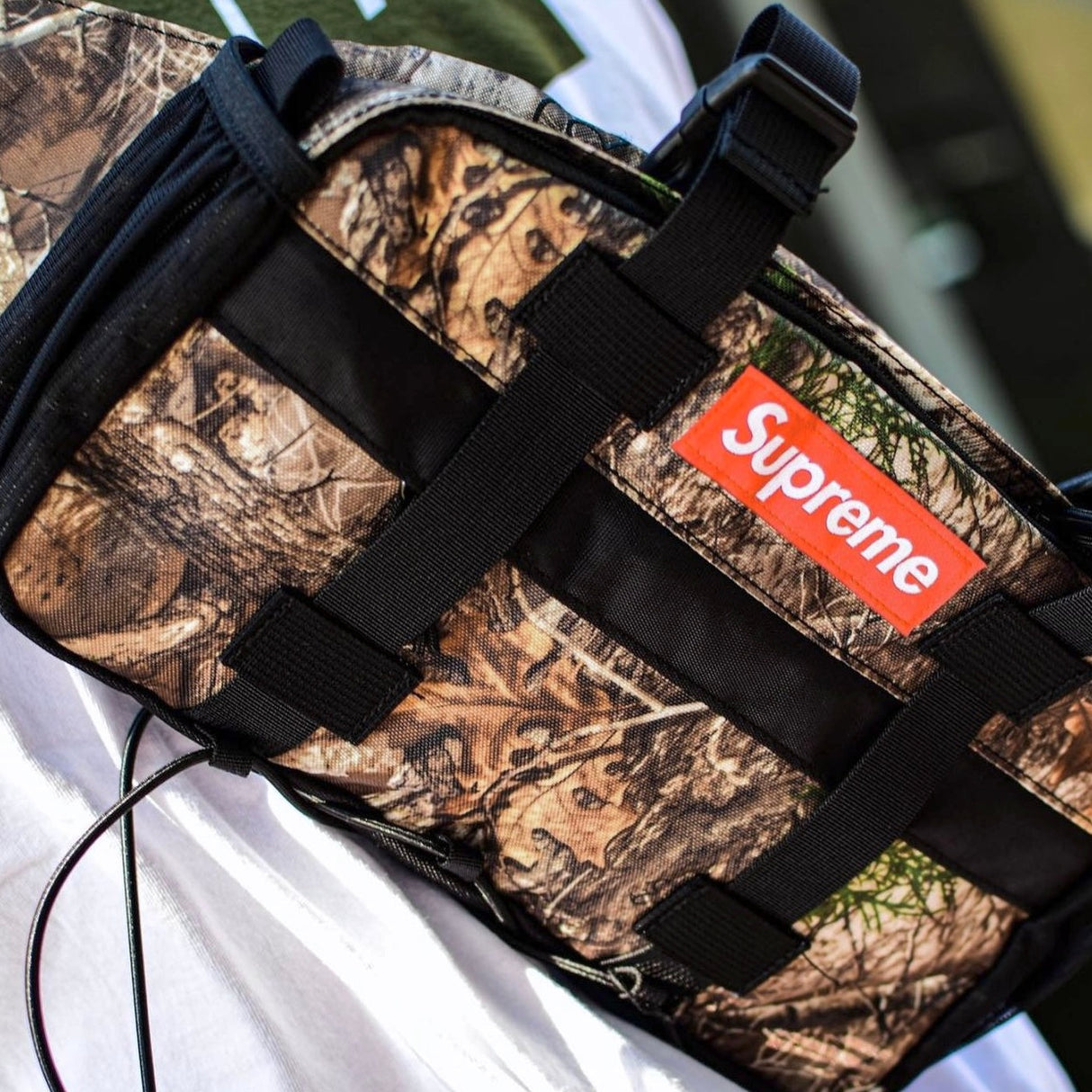Supreme Waist Belt Bag Real Tree Camo supreme supreme - originalfook singapore
