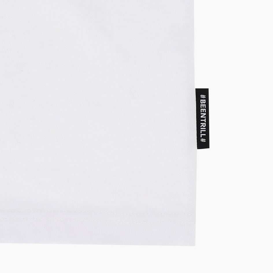 Been Trill Chest Logo Tee White lifework lifework - originalfook singapore
