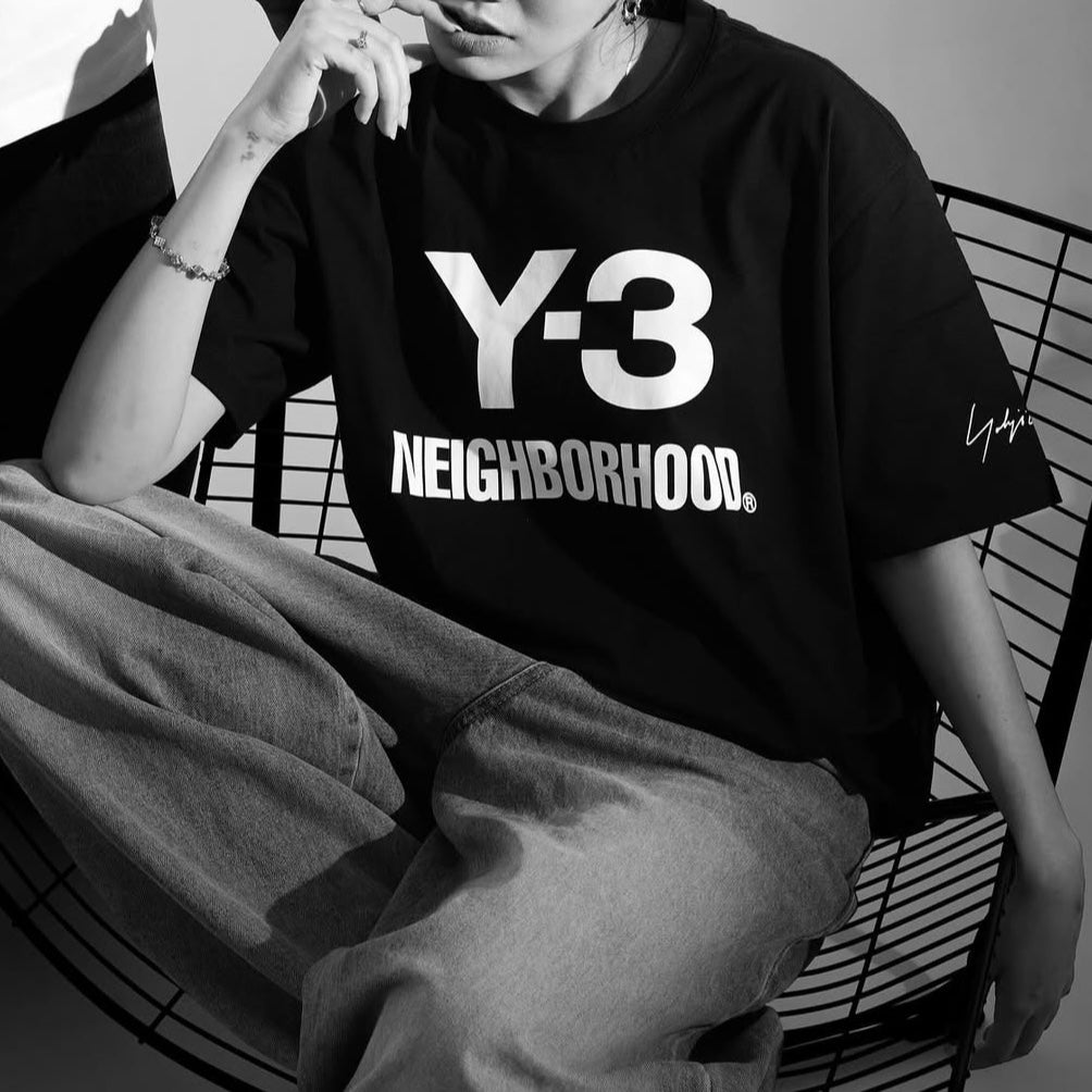 Neighborhood X Y-3 X Logo Tee Black