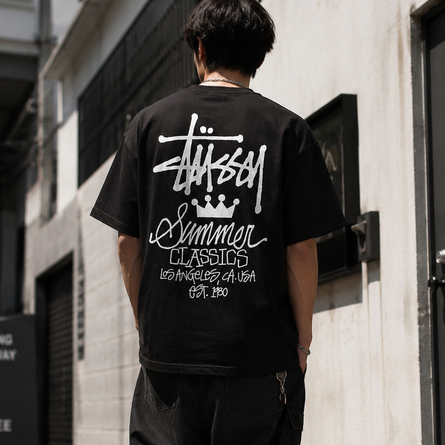 Stussy Summer Classics Tee Black