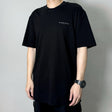 Ih Nom Uh Nit Chest Logo Tee Black NUS23201 (Made In Italy) IH NOM UH NIT IH NOM UH NIT - originalfook singapore