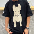 LifeWork Korea Bulldog Tee Black lifework lifework - originalfook singapore