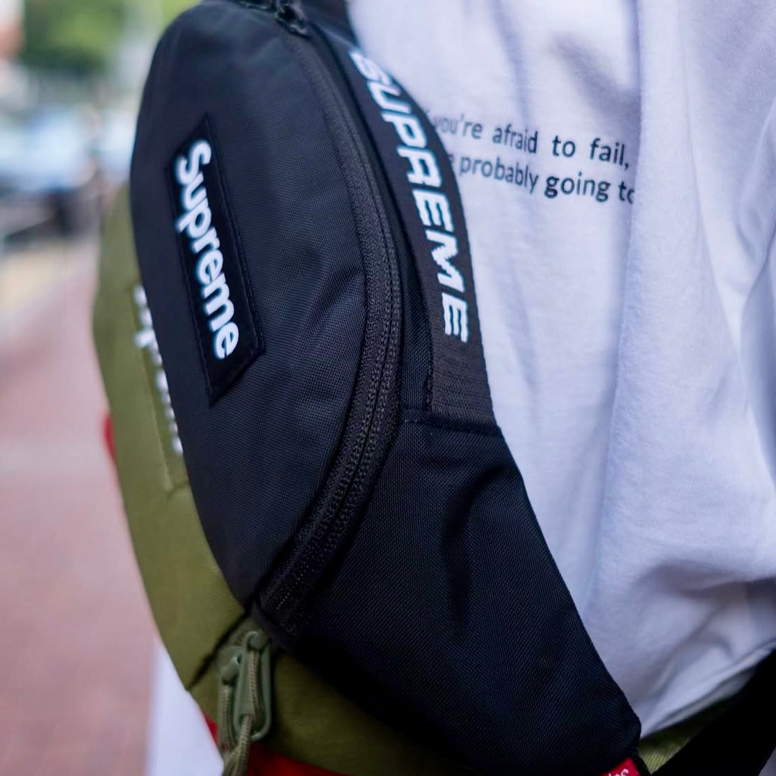 Supreme Small Waist Bag Black - ORIGINALFOOK