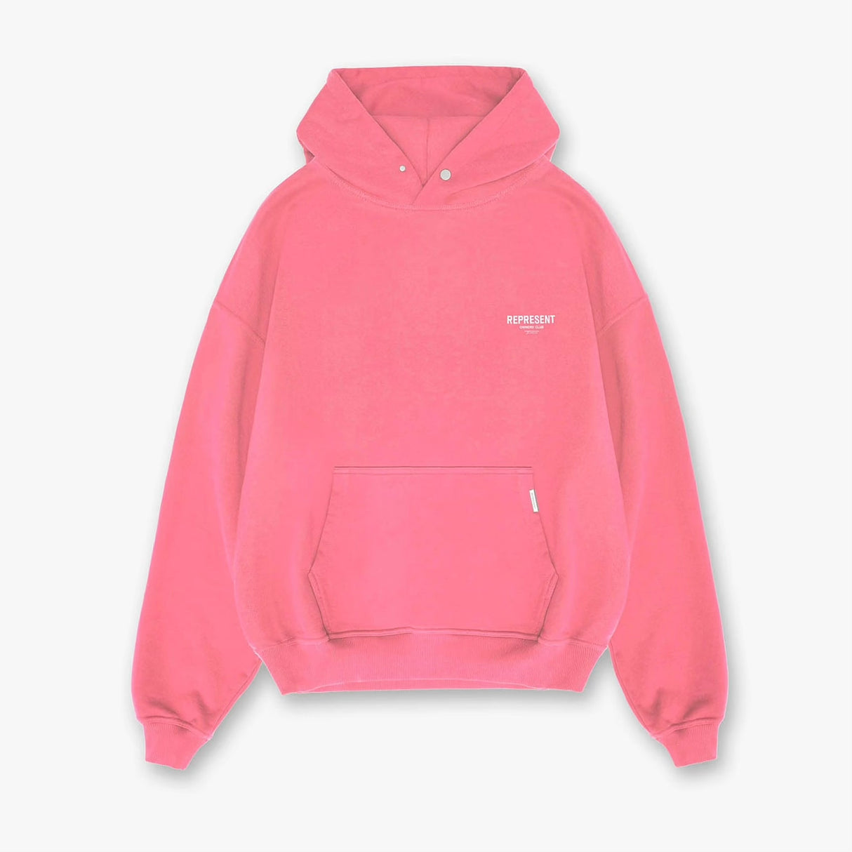 Represent Owners Club Logo Hoodie Bubblegum REPRESENT REPRESENT - originalfook singapore