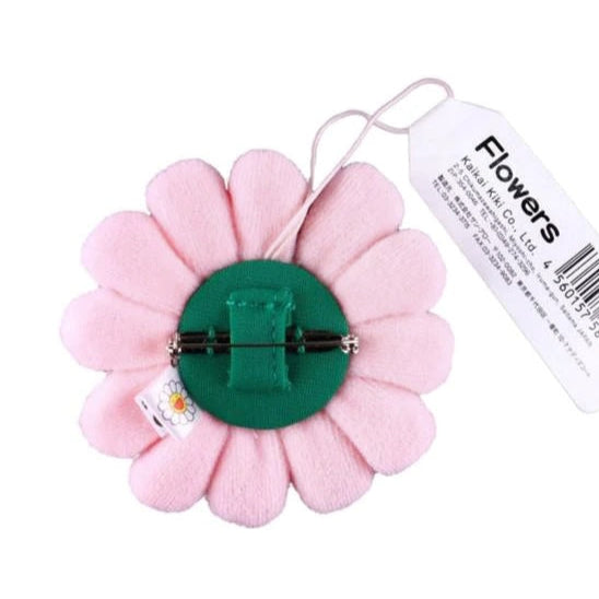 Takashi Murakami Kaikai Kiki Flower Plush Badge/Keychain/Pin Light Pink TAKASHI MURAKAMI TAKASHI MURAKAMI - originalfook singapore