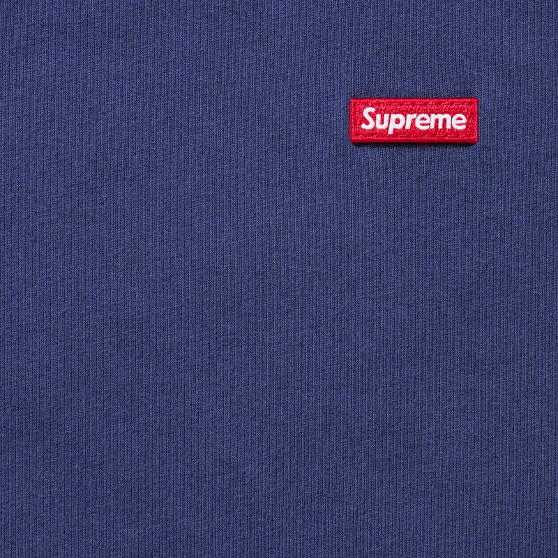 Supreme Small Box Navy Logo Tee - ORIGINALFOOK