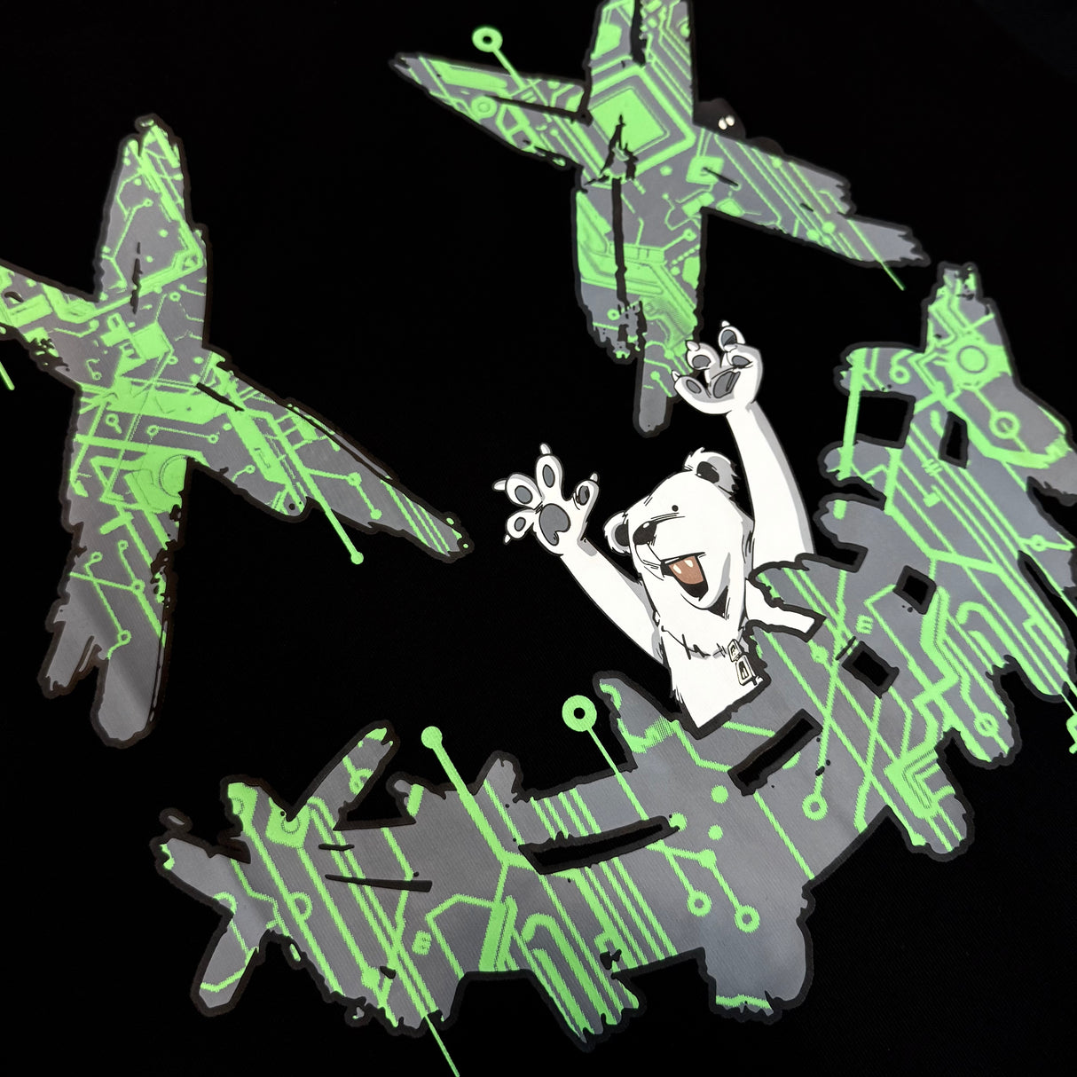 Rickyisclown Matrix Bear Tee Black R8211019I M10 - ORIGINALFOOK