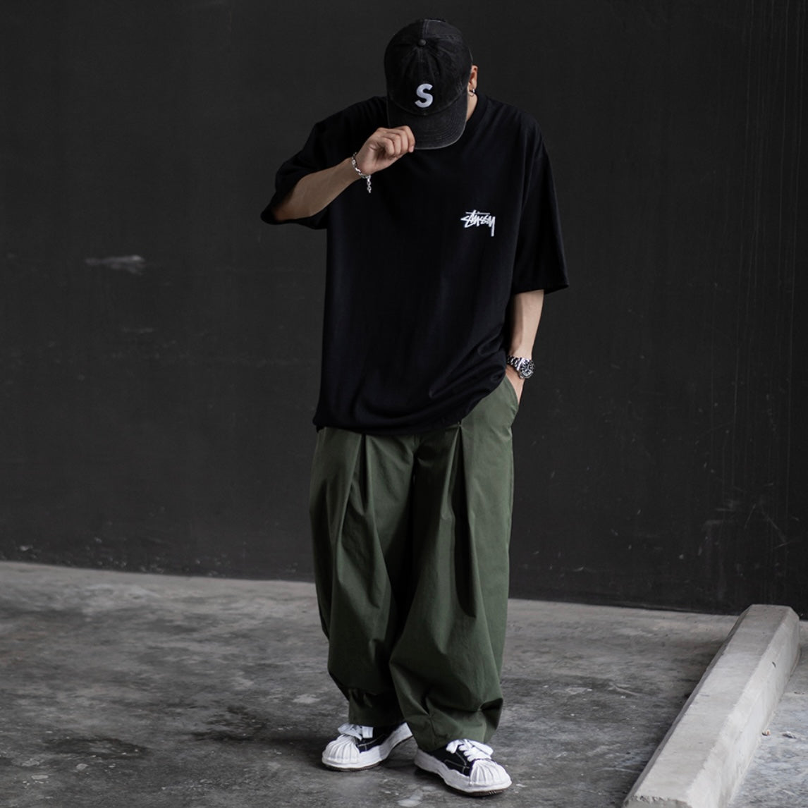 Stussy Bulldog Black Tee - ORIGINALFOOK