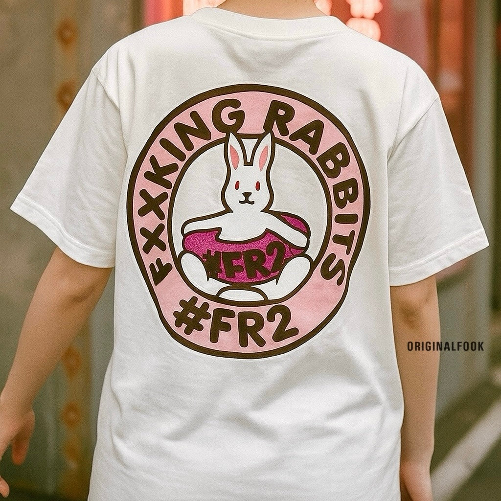 FR2 Swim Ring Rabbit Tee White (Japan Exclusive) - ORIGINALFOOK