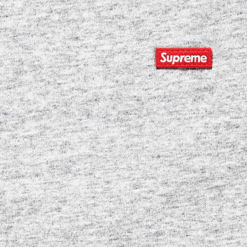 Supreme Small Box Logo Light Heather Tee - ORIGINALFOOK