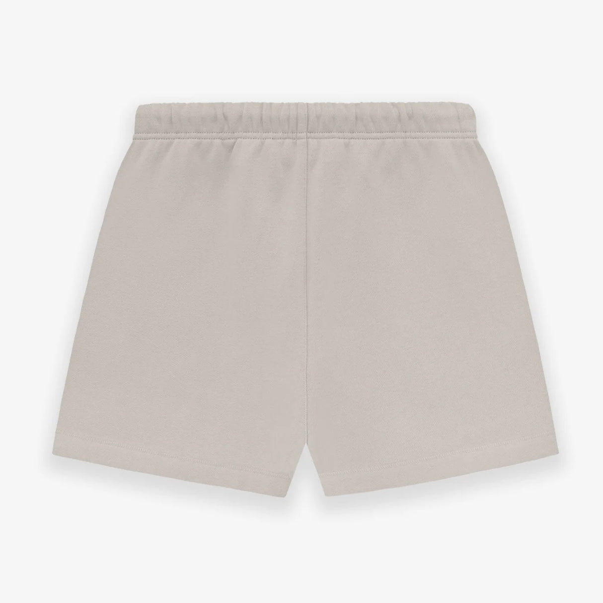 Fear of God Essentials Applique Logo Shorts Silver Cloud FEAR OF GOD FEAR OF GOD - originalfook singapore