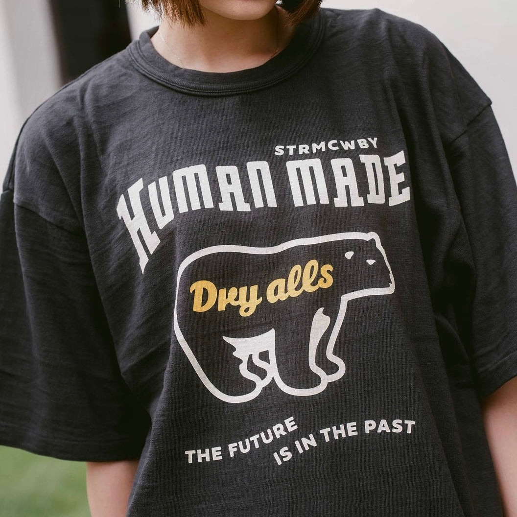Human Made Dry Alls Bear Tee Black HUMAN MADE HUMAN MADE - originalfook singapore