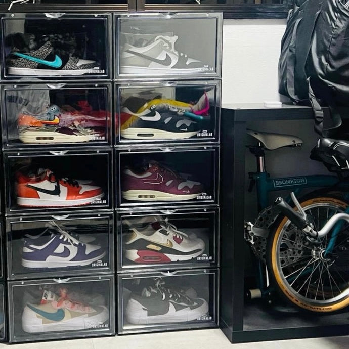 ORIGINALAB Premium Side Display Shoe Box Black - ORIGINALFOOK