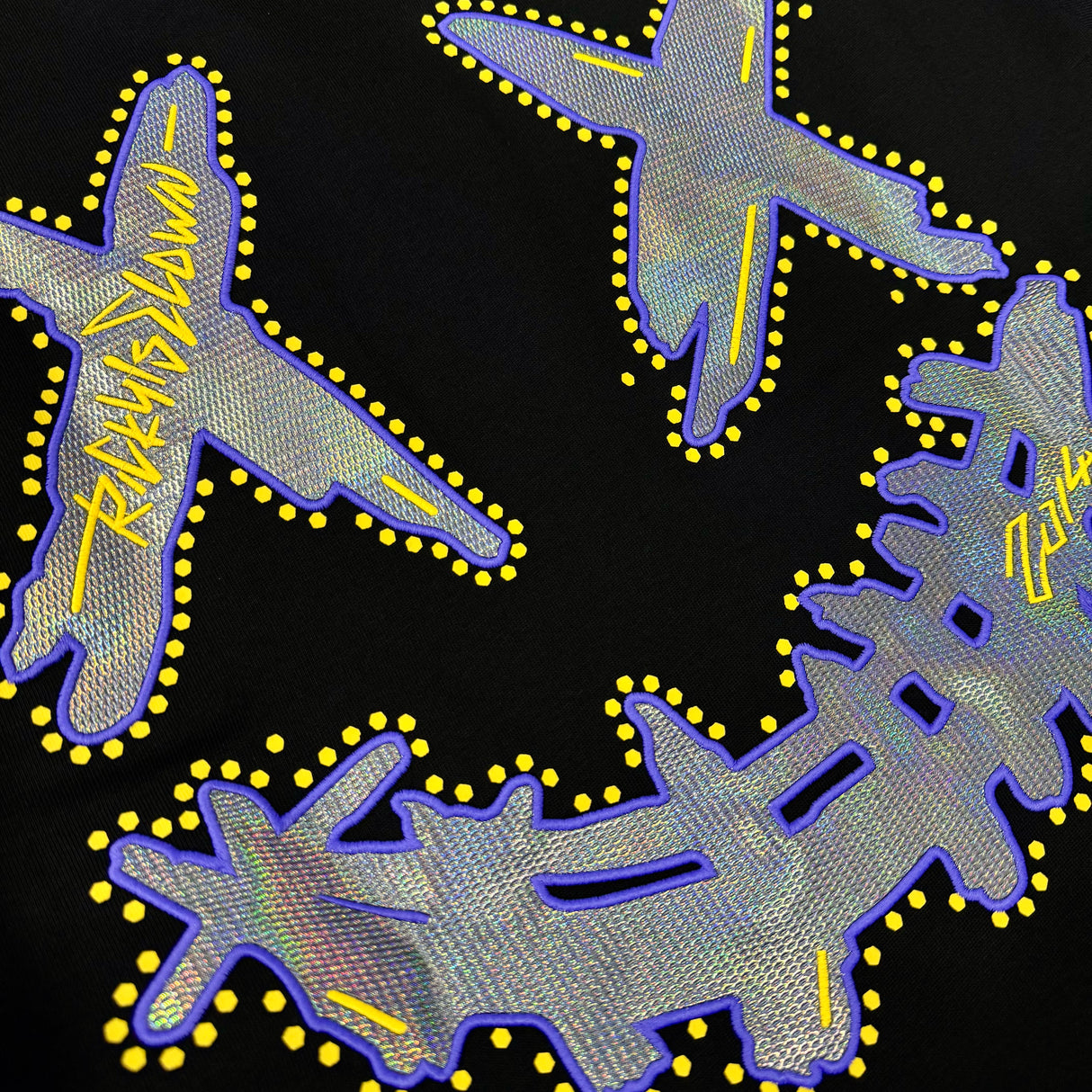 Rickyisclown X Boloo Applique Tee Black R37250603B F11 - ORIGINALFOOK