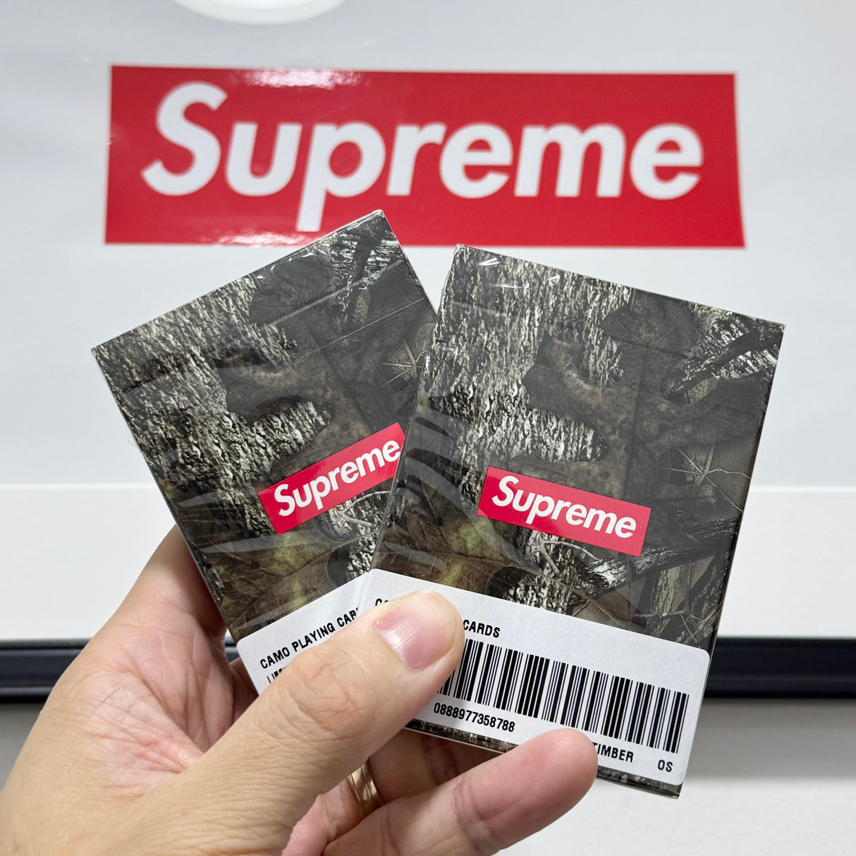 Supreme Camo Playing Cards ORIGINALFOOK ORIGINALFOOK - originalfook singapore