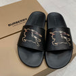 Burberry Check EKD Motif Slides BURBERRY BURBERRY - originalfook singapore