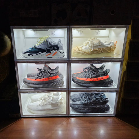INSTOCK OF Transparent Front Stackable Shoe Box