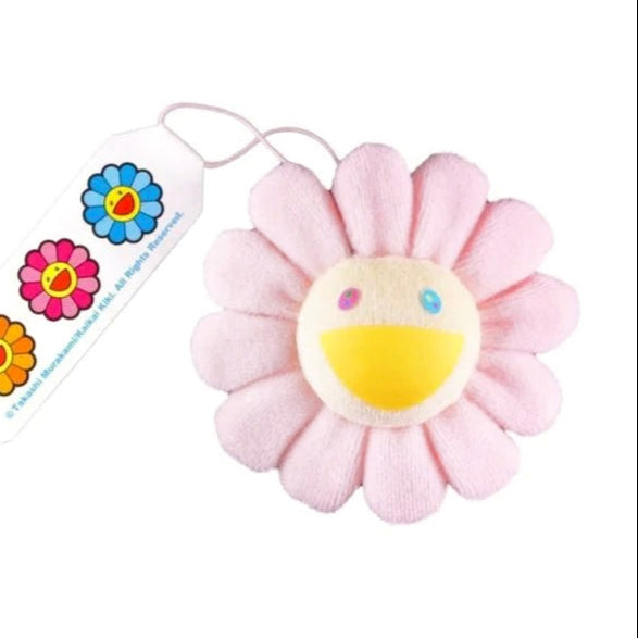 Takashi Murakami Kaikai Kiki Flower Plush Badge/Keychain/Pin Light Pink TAKASHI MURAKAMI TAKASHI MURAKAMI - originalfook singapore
