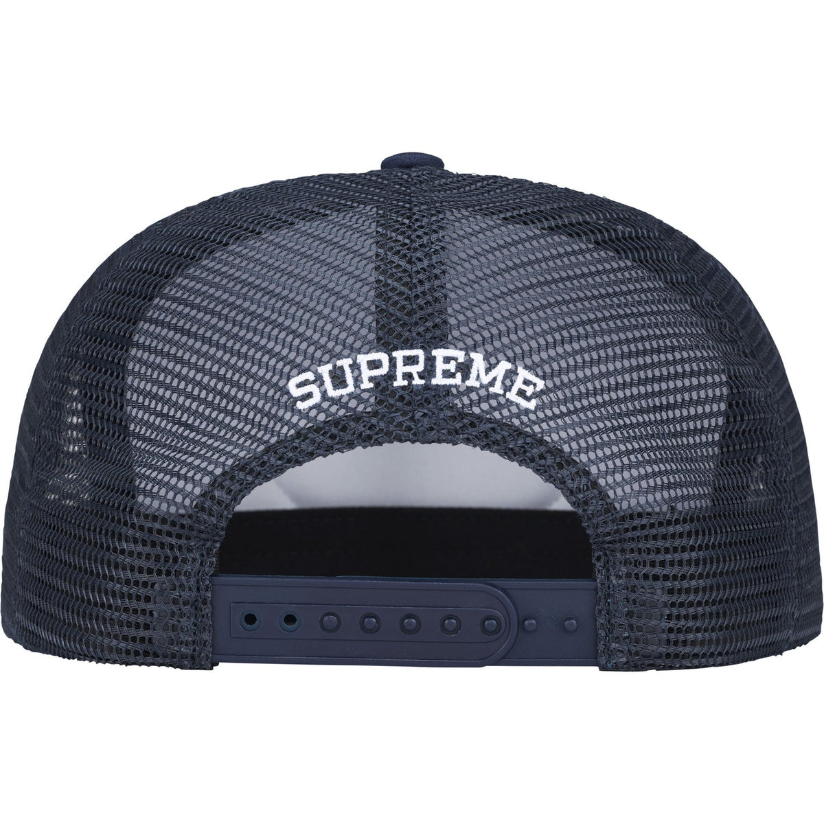 Supreme Authorized Dealer Mesh Trucker Cap Navy