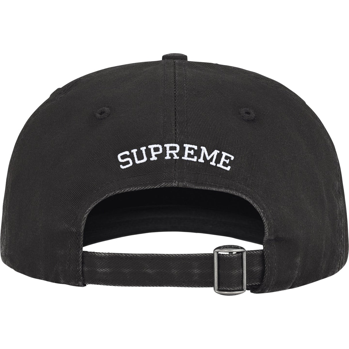 Supreme S Logo Cap Black - ORIGINALFOOK