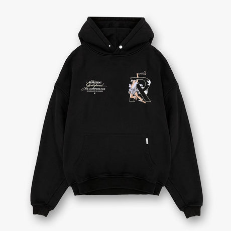Represent Hermes Hoodie Black REPRESENT REPRESENT - originalfook singapore