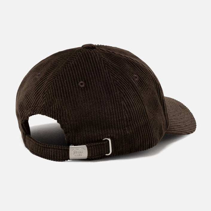 Human Made Heart Logo Corduroy Cap Brown