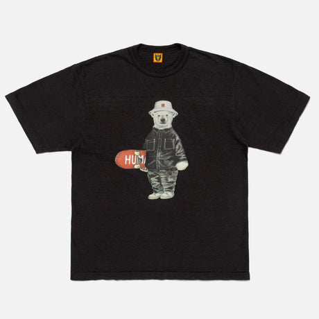 Human Made Polar Bear Skater Tee Black HUMAN MADE HUMAN MADE - originalfook singapore