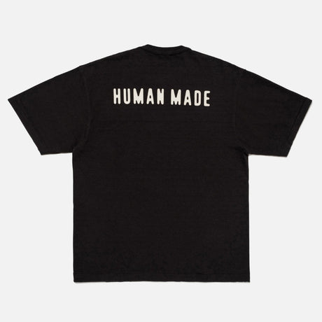Human Made Polar Bear Skater Tee Black HUMAN MADE HUMAN MADE - originalfook singapore