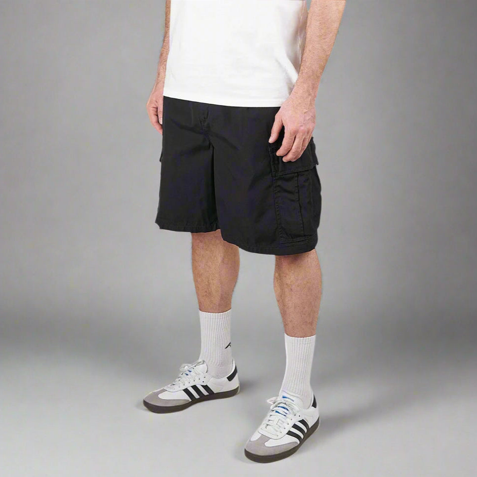 Carhartt WIP Cole Cargo Short Black CARHARTT CARHARTT - originalfook singapore