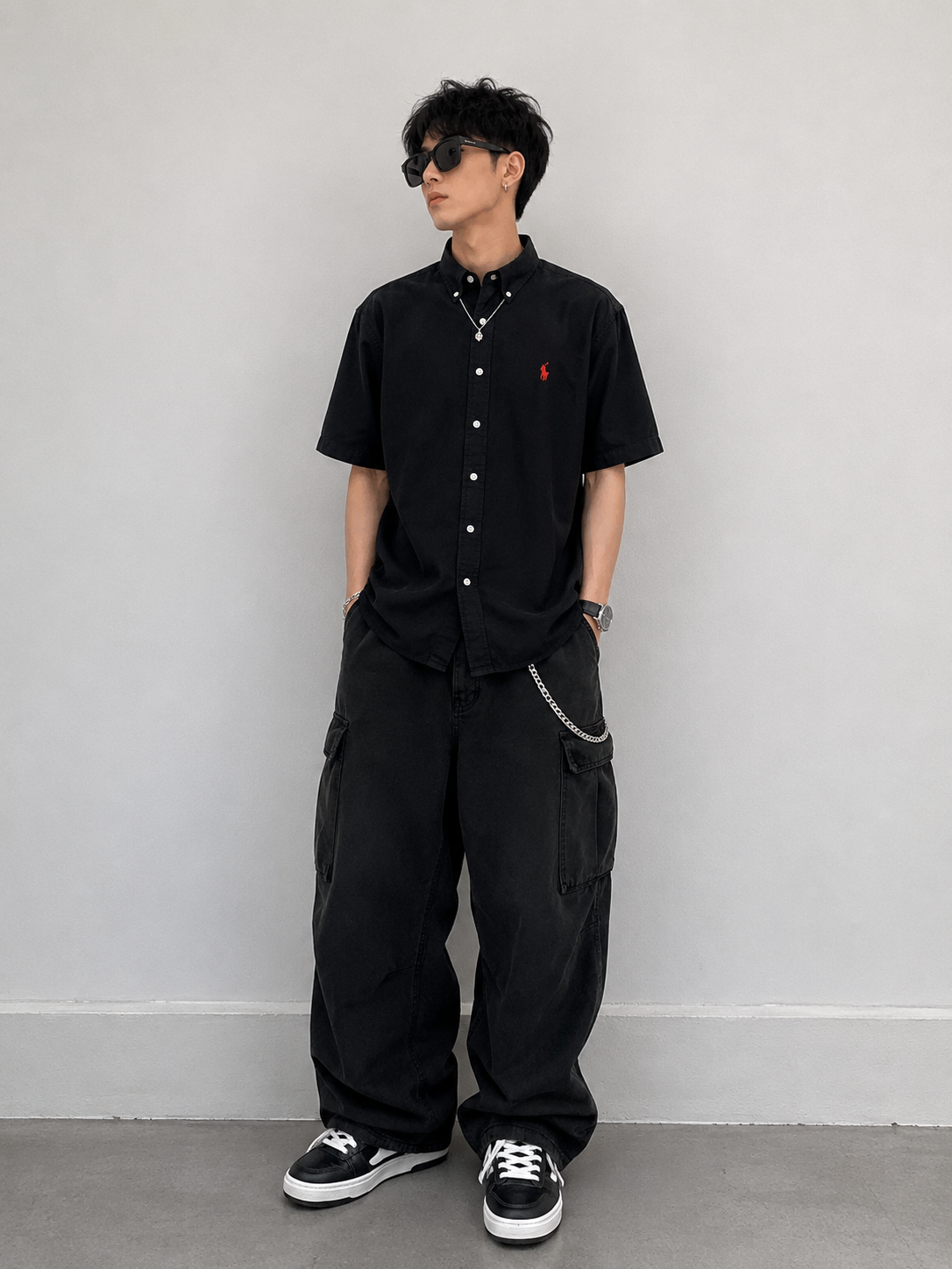 Polo Ralph Lauren Classic Fit Short Sleeve Shirt Black