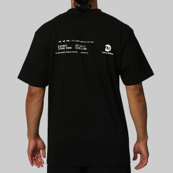 FR2 Subway Card Tee Black