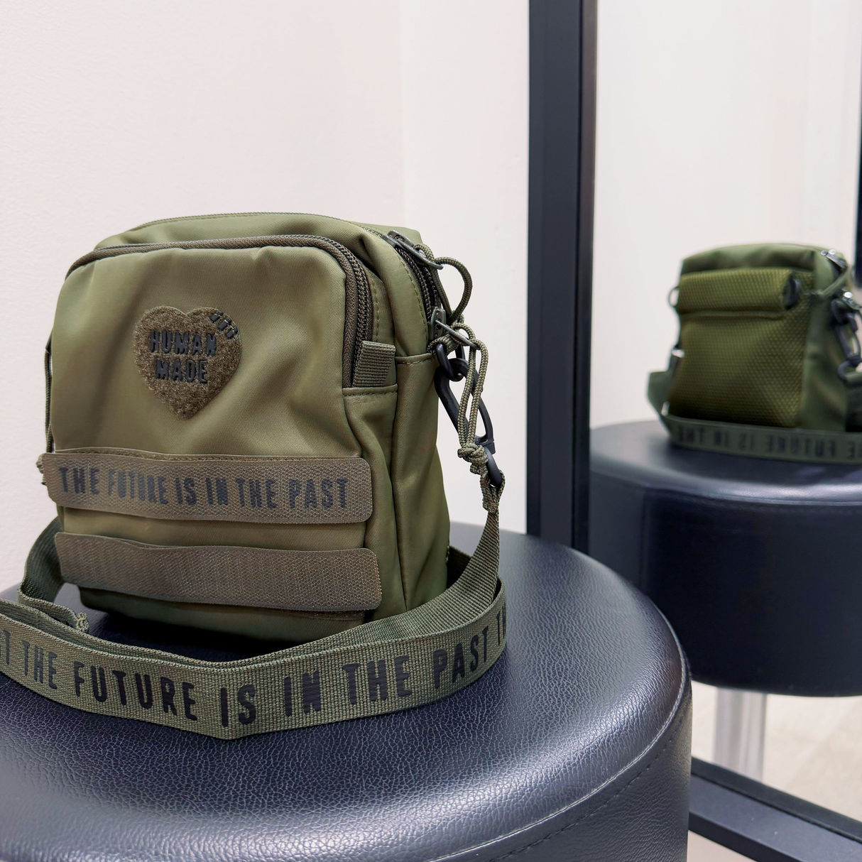 Human Made Military Sling Pouch Olive