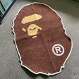 Bathing Ape Head Logo Large Rug BATHING APE BATHING APE - originalfook singapore