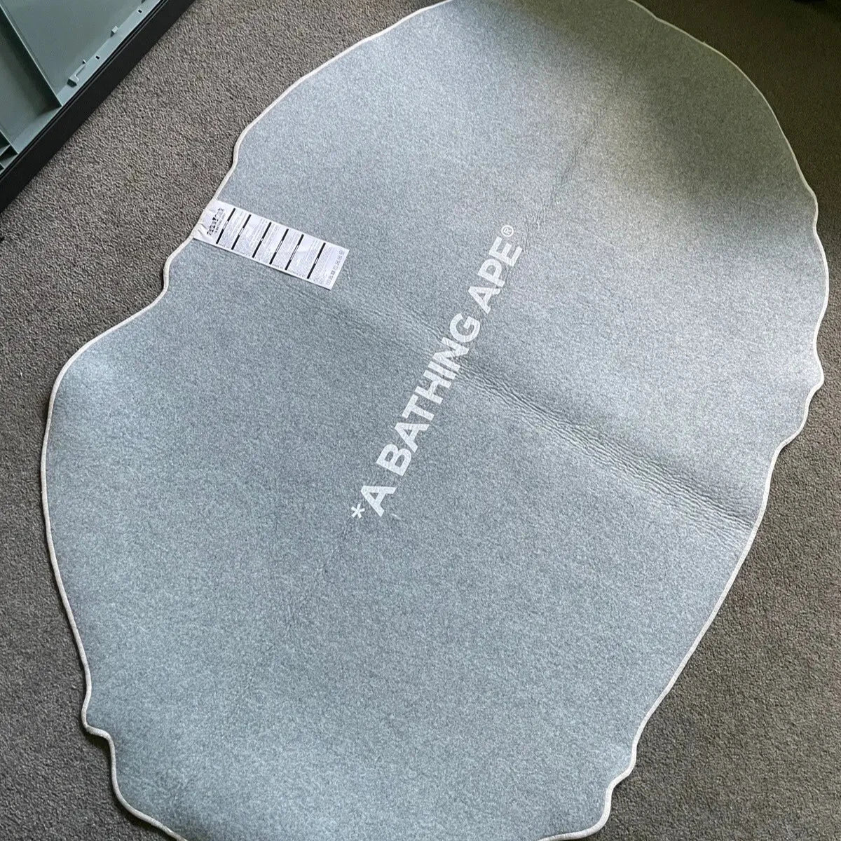 Bathing Ape Head Logo Large Rug BATHING APE BATHING APE - originalfook singapore