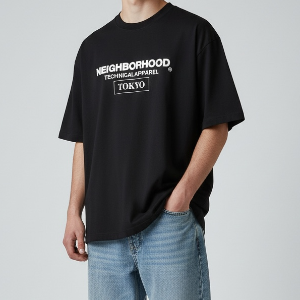 Neighborhood SS-16 Tee Black | ORIGINALFOOK