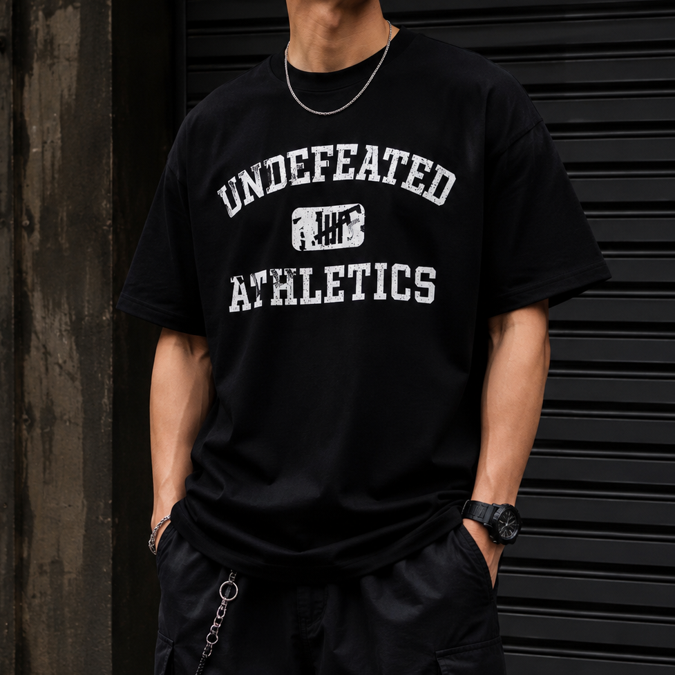 Undefeated Misprint Tee Black