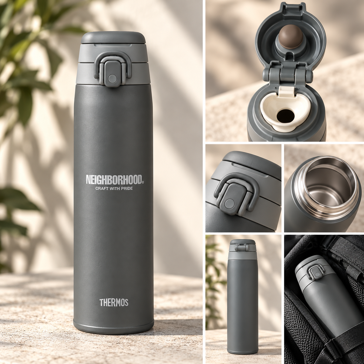 Neighborhood X Thermo Thermal Water Bottle 750ml