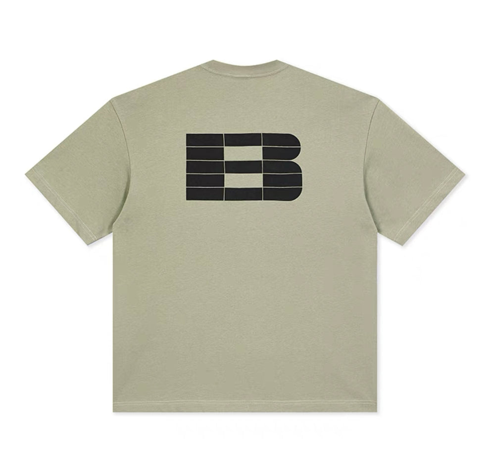 Boneless B Foam Logo Tee Khaki Brown - ORIGINALFOOK
