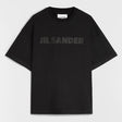 Jil Sander Signature Logo Tee Black - ORIGINALFOOK