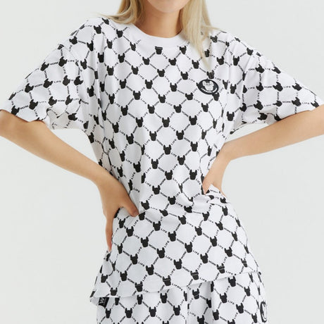 LifeWork Monogram Tee White lifework lifework - originalfook singapore