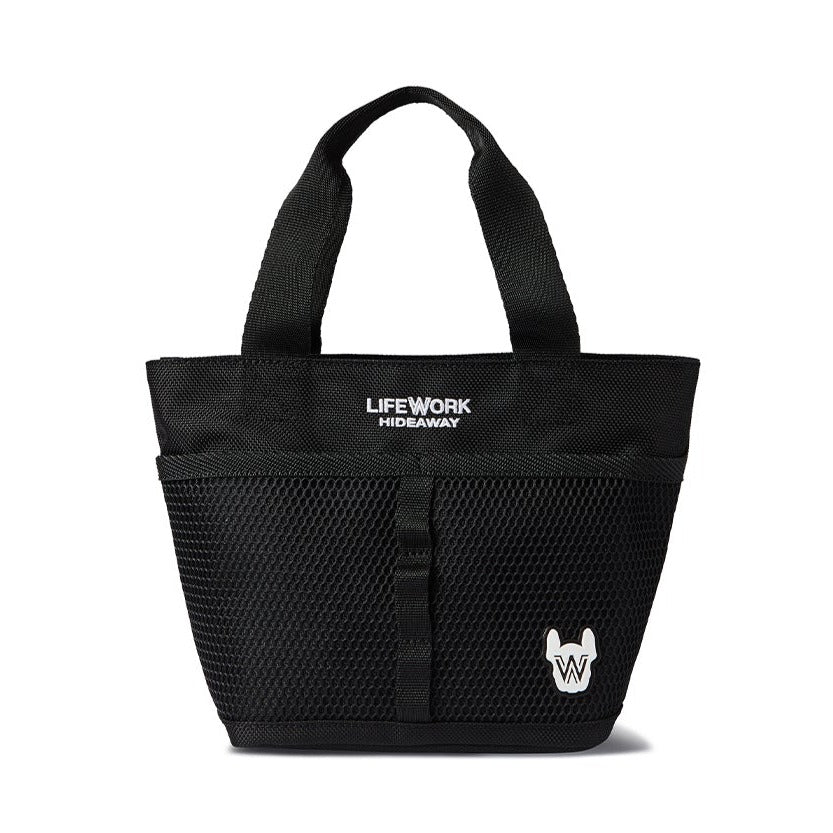 LifeWork Mesh Mini Tote Bag Black lifework lifework - originalfook singapore