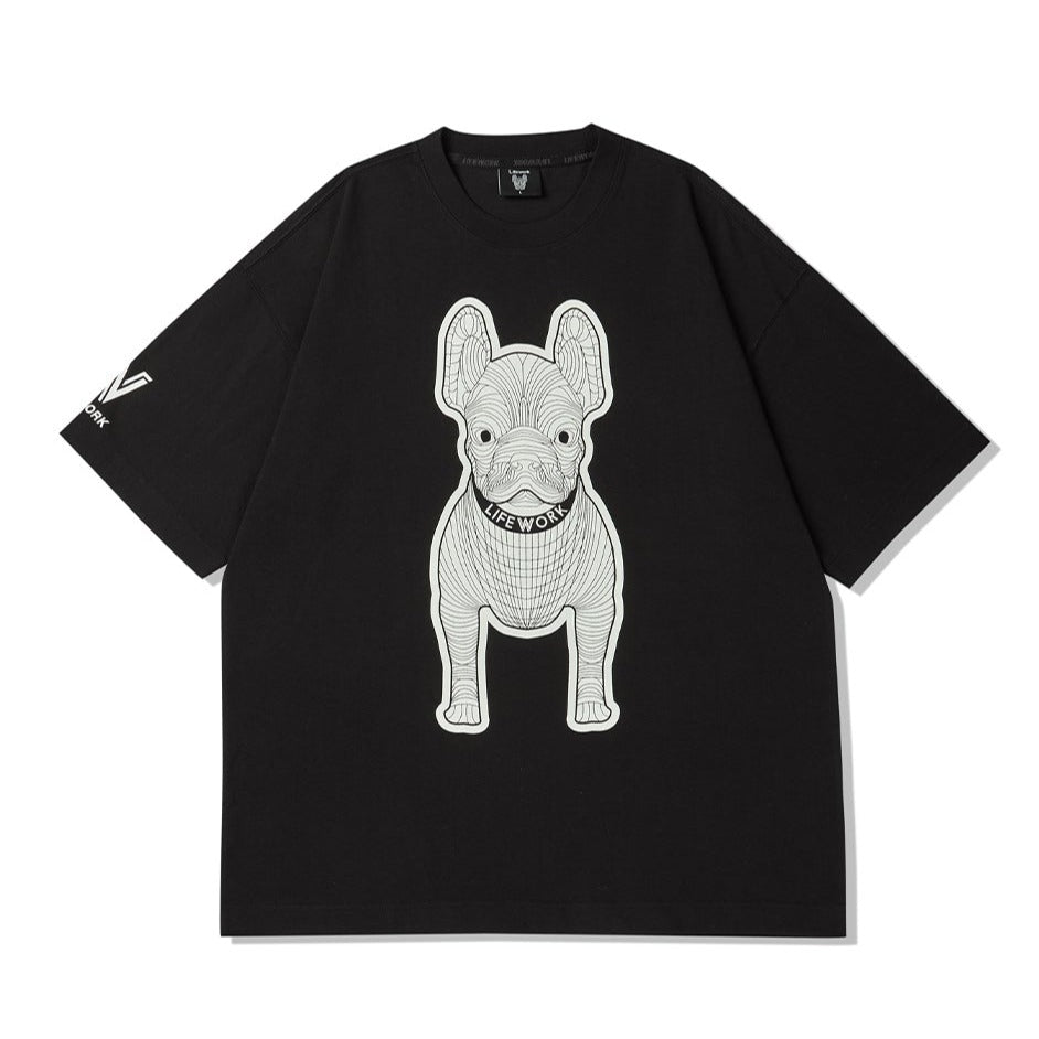 LifeWork Mascot Tee Black lifework lifework - originalfook singapore