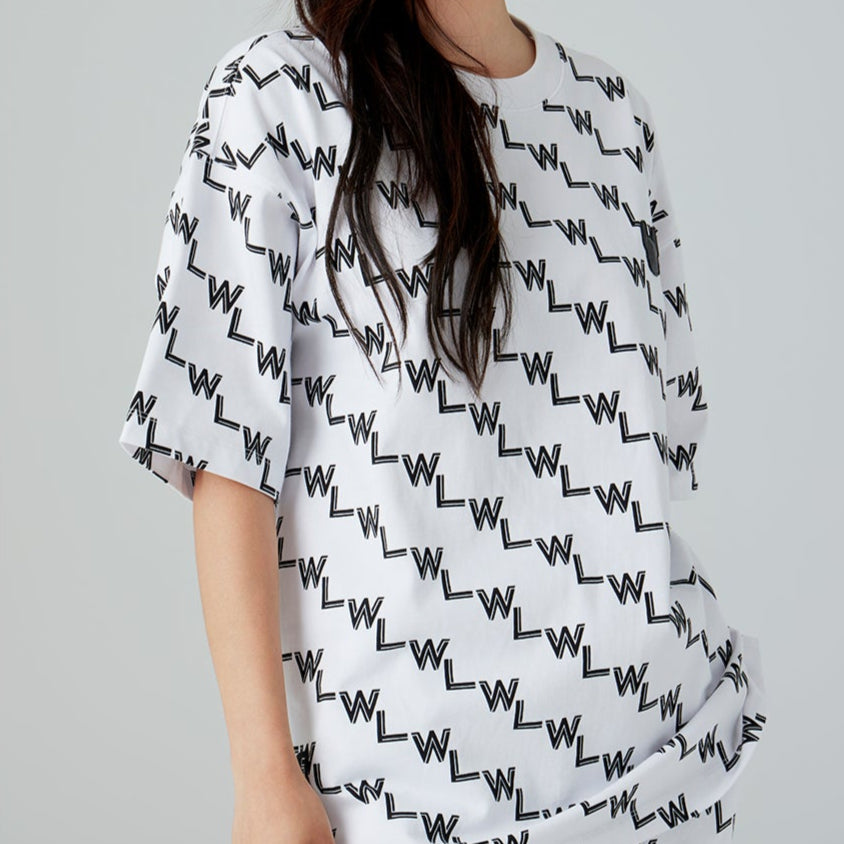LifeWork Blend Monogram Tee White LIFEWORK LIFEWORK - originalfook singapore